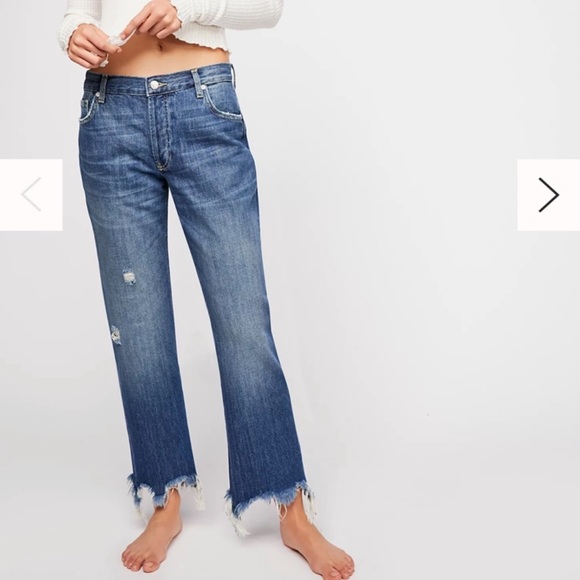 Free People Denim - NWT Free People Maggie Mid Rise Straight Leg Jeans Size 26